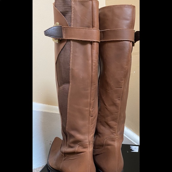 Joe Sanchez Calf-high pointed toe leather boots - Picture 2 of 3